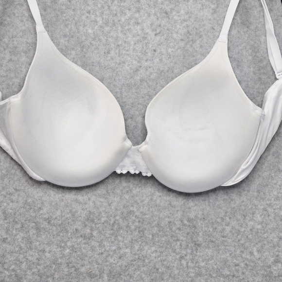 Maidenform DreamWire Underwire No-Poke Push-Up Bra 34C NEW White - Picture 2 of 5